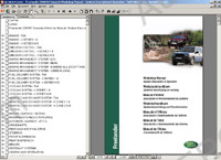 Land Rover Technical Data Rave workshop manuals, repair manuals, service manuals, elecrical wiring diagrams
