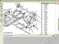 Arctic Cat 1974-2005 PartSmart, spare parts catalogue, accessories, service bulletins for all productions Arctic Cat 1974-2005