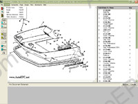 Arctic Cat 1974-2005 PartSmart, spare parts catalogue, accessories, service bulletins for all productions Arctic Cat 1974-2005