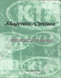 Kia Magentis/Optima service manual, repair manual, electrical wiring diagrams, maintenance, specification