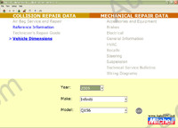 Mitchell CRS Vehicle Dimension Information, Acura, Alfa Romeo, American Motors, Audi, BMW, Buick, Cadillac, Chevrolet, Chrysler, Daihatsu, Dodge, Eagle, Ford, Geo, GMC, Honda
