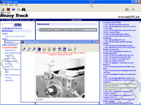 Mitchell On Demand5 Heavy Trucks Edition service & repair manuals, electrical wiring diagrams, for heavy trucks 1983-2004: maintenance, wiring diagrams, diagnostics, labour times, spare parts, diagnostic trouble codes DTC, technical service bulletins