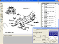 Polaris 2005 PartSmart, electronic spare parts catalogue Polaris ATV, Polaris watercraft, Polaris snowmobiles, jetski