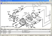 ZF Elcat Elcat 3.8, electronic spare parts catalogue ZF: transmission ZF, Gearbox ZF, and etc
