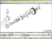 ZF Elcat Elcat 3.8, electronic spare parts catalogue ZF: transmission ZF, Gearbox ZF, and etc