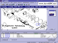ZF LeSSIS Lenksysteme Service Informations System