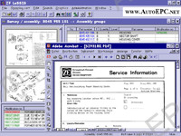 ZF LeSSIS Lenksysteme Service Informations System