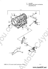 ZF 5HP24 Transmission Service Manual, Repair Manual.