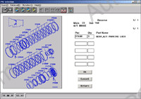 Mitsubishi Europe Wincaps, catalogue of spare parts for all Mitsubishi models of the European market.