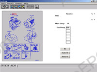 Mitsubishi General Wincaps, catalogue of spare parts for all models Mitsubishi of the Asian market.