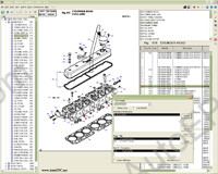 Daewoo DHI Linkone electronic spare parts catalogue