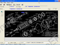 Subaru original spare parts catalogue