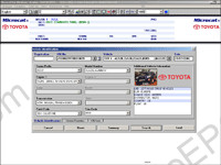 Toyota + Lexus MCAT 2008 spare parts catalog Toyota, Lexus, cars, commercial vehicles, presented all models all markets, except Japanese market)