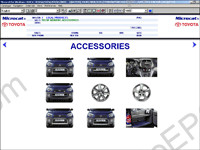 Toyota + Lexus MCAT 2008 spare parts catalog Toyota, Lexus, cars, commercial vehicles, presented all models all markets, except Japanese market)