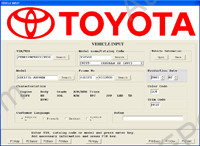 Toyota Frame Over Sea Vin decoding for all markets, except Japanese.