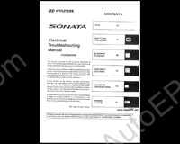Hyundai Sonata NF 2005 service manual, repair manual, workshop manual, maintenance, electrical wiring diagrams Hyundai Sonata NF, body repair manual