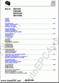 Neoplan spare parts catalogue Neoplan Buses N9112, N9112L, N9122, N9122L, MOTOR MAN D 0836 LOH 03