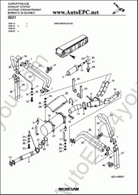 Neoplan spare parts catalogue Neoplan Buses N9112, N9112L, N9122, N9122L, MOTOR MAN D 0836 LOH 03