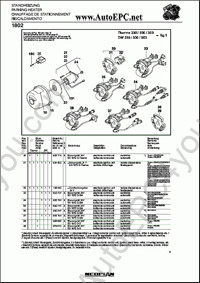 Neoplan spare parts catalogue Neoplan Buses N9112, N9112L, N9122, N9122L, MOTOR MAN D 0836 LOH 03