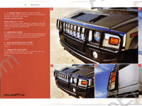 Hummer H1 & Hummer H2 original accessories catalogue.