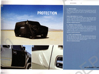 Hummer H1 & Hummer H2 original accessories catalogue.