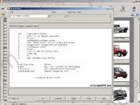Chrysler Pais International Electronic spare parts catalogue