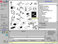 Citroen Laser spare parts catalogue