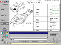 Citroen Laser spare parts catalogue