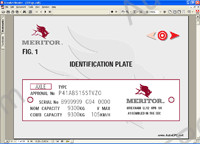 Ror Meritor CVA 2.0 electronic spare parts catalogue Arvin Meritor, service manuals, repair manuals, cross reference, byuers guide, part enquiry and other technical publications