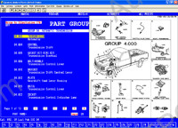 GM spare parts catalog, presented spare parts for Buick, Cadillac, Chevrolet, Oldsmobile, Pontiac, GMC, Hummer, Saturn