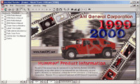 Hummer H1 1999-2000 electronic spare parts catalogue, repair manual, wiring diagrams
