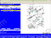 Isuzu spare parts catalogue, USA market