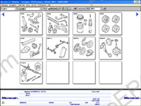 Electronic spare parts catalogue Land Rover