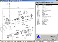 Mazda Canada electronic spare parts and accessories catalogue all models Mazda, canada market only