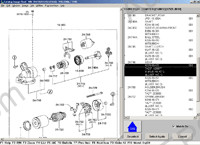 Mazda Canada electronic spare parts and accessories catalogue all models Mazda, canada market only