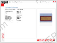Fleet Guard 5.1 electronic spare parts catalogue filter elements Fleetguard, used in trucks, buses, construction equipment, agriculture, update via internet