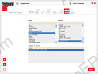 Fleet Guard 5.1 electronic spare parts catalogue filter elements Fleetguard, used in trucks, buses, construction equipment, agriculture, update via internet