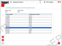 Fleet Guard 5.1 electronic spare parts catalogue filter elements Fleetguard, used in trucks, buses, construction equipment, agriculture, update via internet