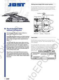 Jost Coupling devices, saddles, probes, support of the trailer, counters of run.