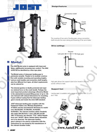 Jost Coupling devices, saddles, probes, support of the trailer, counters of run.