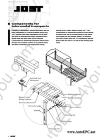Jost Coupling devices, saddles, probes, support of the trailer, counters of run.