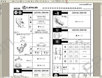 Lexus GS430/300 RUS 01/2005--> New Car Features, Lexus GS 430, Lexus GS 300 Repair Manual, Service Manual, Electrical Wiring Diagrams, Body Repair Manual, Service Data Sheet, Relevant Supplement manuals