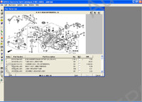 Honda Europe EPC electronic spare parts catalogue, presented all models cars Honda