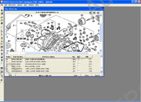 Honda Europe EPC electronic spare parts catalogue, presented all models cars Honda