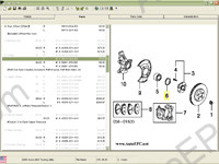 Mitchell Repair Mate 2.0 electronic spare parts catalogue, all cars & light trucks
