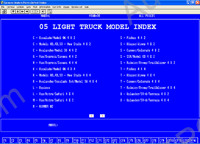 General Motors electronic spare parts catalogue