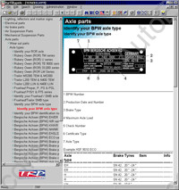 Daf electronic spare parts catalogue