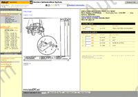 Electronic catalogue Caterpillar SIS