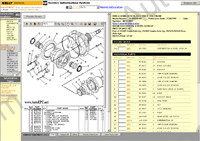 Electronic catalogue Caterpillar SIS