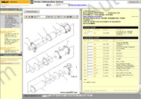 Electronic catalogue Caterpillar SIS